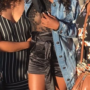 Floral See through Romper